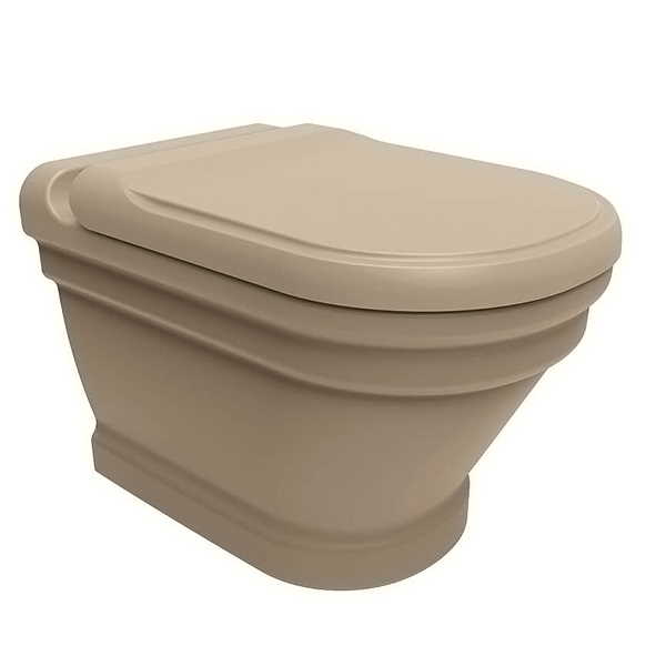 VINTAGE Wall Mounted Toilet Beige SP1152